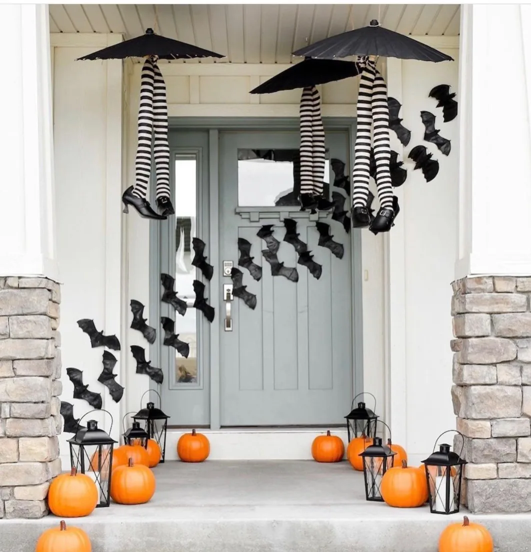 Floating witch hats